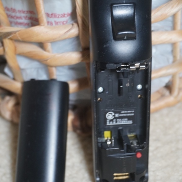 Nintendo Wii Remote Controller Plus Black Motion Plus Inside - Picture 3 of 5